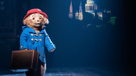 Watch Paddington the Musical, an exceptional stage adaptation breaking boundaries with spectacular puppetry, at the Savoy Theatre. Image courtesy of London Theatre Direct.