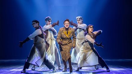 Watch Paddington the Musical, in which everyone's favourite bear is pursued by villains across London. Image courtesy of London Theatre Direct.