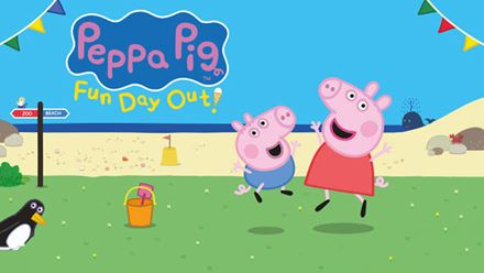 Peppa Pig’s Fun Day Out at Theatre Royal Haymarket. Image courtesy of SEE Tickets.