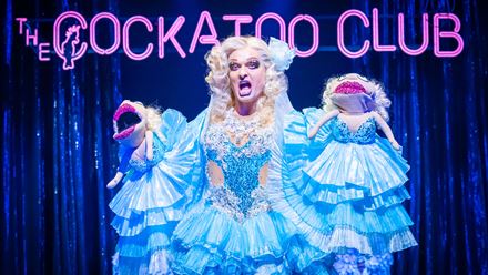 Watch Priscilla the Party and follow three friends as they head to the Australian outback to pursue their dream of entering the world of show business. Image courtesy of Buchanan PR / ©Marc Brenner