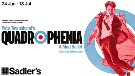 See Peter Townshend's Quadrophenia: A Mod Ballet at Sadler's Wells this summer. Image courtesy of London Theatre Direct