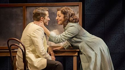 Discover the man behind the legend in Sinatra The Musical, as he goes from entertainer to family man trying to balance fame and scrutiny. Credit: Birgit and Ralf Brinkhoff. Image courtesy of London Theatre Direct.