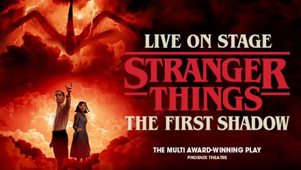Watch the multi-award-winning play Stranger Things: The First Shadow, a prequel to the Netflix series. Image courtesy of London Theatre Direct.