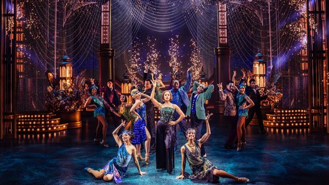 Cast of The Great Gatsby during the Broadway production.