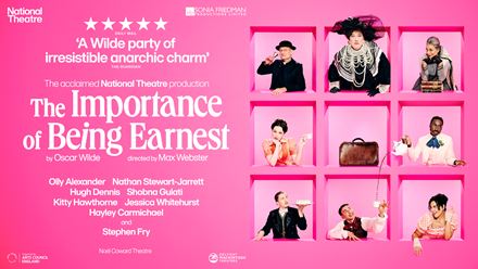 The Importance of Being Earnest. Image courtesy of London Theatre Direct.