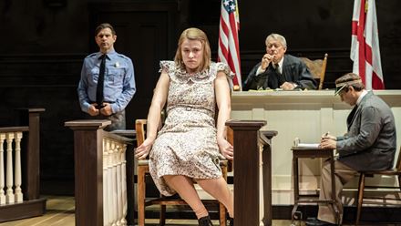 See award-winning play To Kill a Mockingbird return to the West End for a limited run at Wyndham’s Theatre this summer. Credit: Johan Persson. Image courtesy of London Theatre Direct.