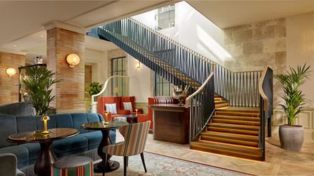 Find plenty of modern comforts and amenities at 100 Queen's Gate Hotel London, Curio Collecton by Hilton. Image courtesy of Hilton.