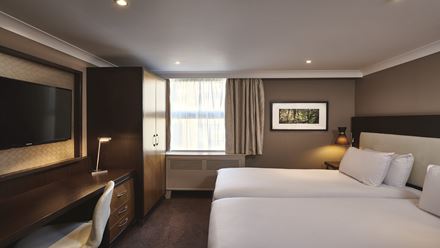 Relax in modern comfort at DoubleTree by Hilton London - Ealing. Image courtesy of Hilton.