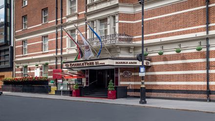 Stay moments from top attractions and shops on Oxford Street at DoubleTree by Hilton London Marble Arch. Image courtesy of Hilton.
