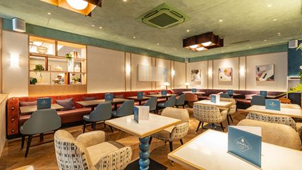 Dine in style at DoubleTree by Hilton London Victoria. Image courtesy of Hilton.