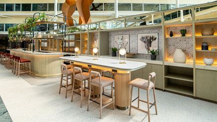 Relax and recharge at Hilton London Heathrow Airport. Image courtesy of Hilton.