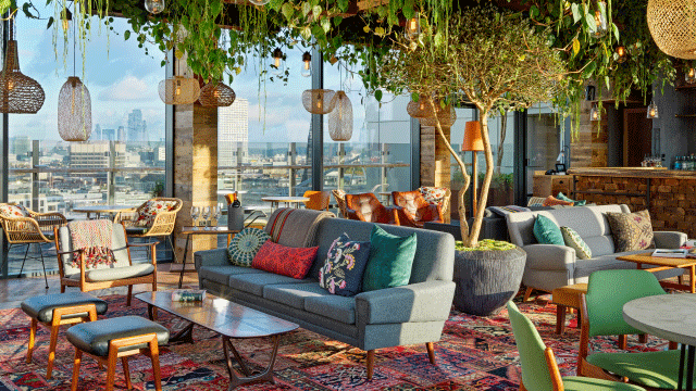 The Nest rooftop bar, Treehouse London